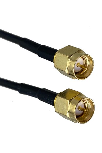 Choice 12inch (30CM) Rg174 Sma Male Plug To Sma Male Plug Rf Jumper Pigtail Cable Connector 4inch~10ft Wire