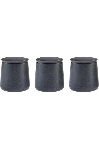 STOREMAX Jvnnshop Lola 3-Piece Spice Set Gray 646268