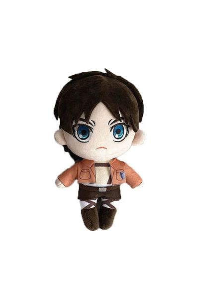 Choice Firebrick 20cm Anime Attack On Titan Plush Toys Doll Kawaii Levi Eren Mikasa Cute Kawaii Collection
