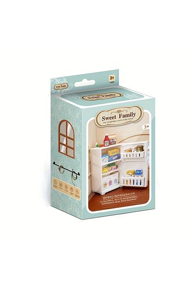 Choice 14b 1:12 Miniature Dollhouse Refrigerator Toy Refrigerator Mini Refrigerator Decorations Simulation