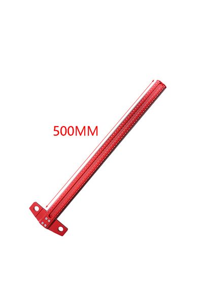 toohr T500 Precision Marking T-ruler Aluminum Alloy Woodworking Scribe Marking Gauge Deluxe Crossed-out Ho