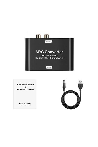 lieve Ay133 192khz Arc Audio Extractor Hdmi Arc Return Extractor Dac Converter Arc Spdif Optical To Optica