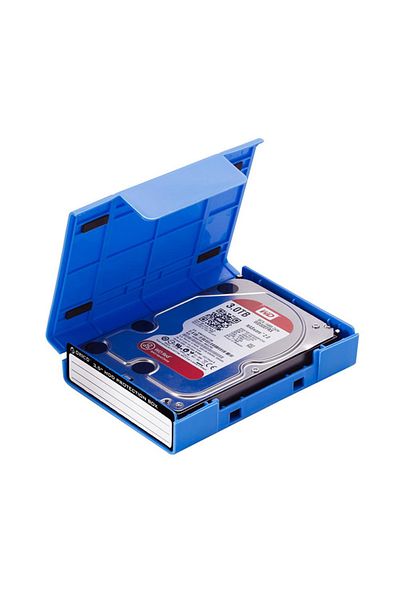 Orico Blue Php-35 Hard Drive Box Shockproof Storage Bag 3.5 Inch Hard Drive Protection Box Protectiv