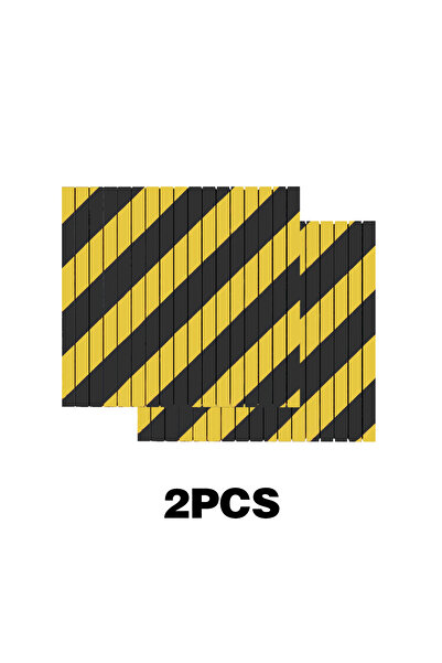 Choice قطعتان من ملصقات حماية الحائط للمرآب من الفوم لحماية حافة الزاوية ومصد...