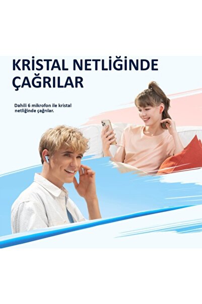 Anker Soundcore Life P3 Tws Bluetooth 5.2 Kulaklık - Oyun Modu - Hibrit Aktif Gürültü Önleme Gökyüzü