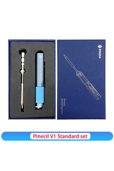 Choice1 مكواة لحام ذكية Pinecil V1 Blue Pine64، إصدار Pinecil V1 صغير محمول، ...