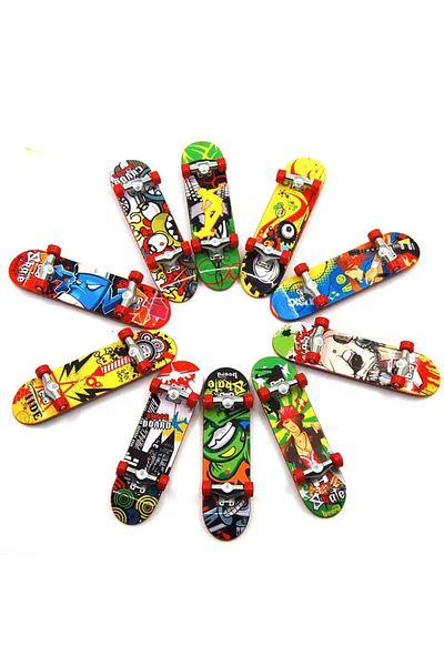 Choice 1pc Random Color 1/3/5pcs Fingerboard Set Finger Alloy Stent Professional Mini Skateboard Kid Toys S