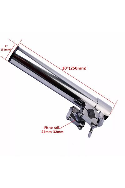 Choice Boat Fishing Rod Holder, 316 Stainless Steel, Clamp-on, Marine Yacht Rod Pod, Fishing Tool, High ...