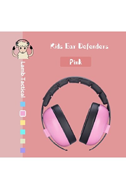 Choice سماعات أذن وردية اللون لحماية أذني الأطفال من الضوضاء أثناء النوم
