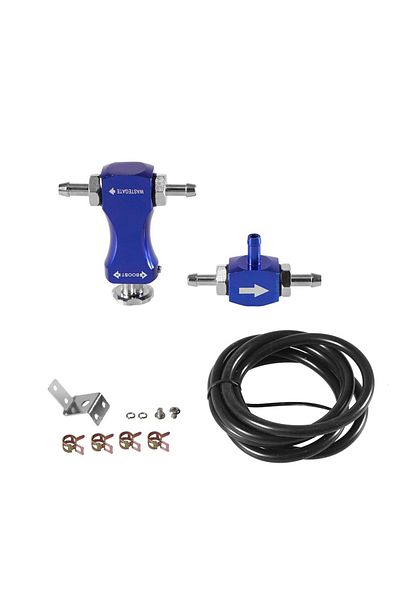 Choice Blue Aluminum turbo Boost Controller Regulating Adjustable Petrol Bleed Pressure Car Modified Manual