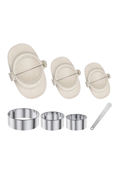 Choice صانعة زلابية بيج 7 قطع، 3 أحجام، قالب ضغط زلابية قابل لإعادة الاستخدام...