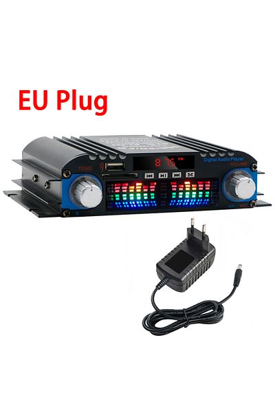 Choice Bt998 Eu Plug 1800w Peak Power Hifi Sound Amplifier Digital 4 Channel Audio Amplifier Bluetooth Kara