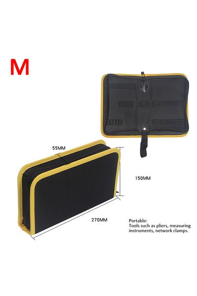 TELEHILL M Multifunction Oxford Canvas Repair Tool Bag Hardware Screws Nails Organizer Soldering Iron Pouch .