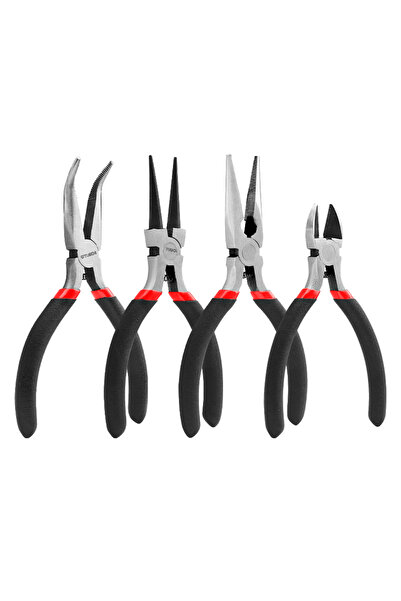 Choice مجموعة أدوات صنع المجوهرات المعدنية ذات الأنف المنحني الدائري، مكونة م...