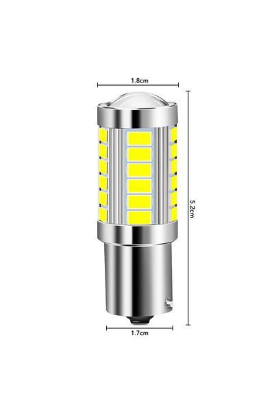 Choice 1 قطعة BA15S P21W 1156 سيارة LED لمبة ضوء عكسي ل VW Passat B5 B6 Golf 4 2001-2010 Canbus Auto ...