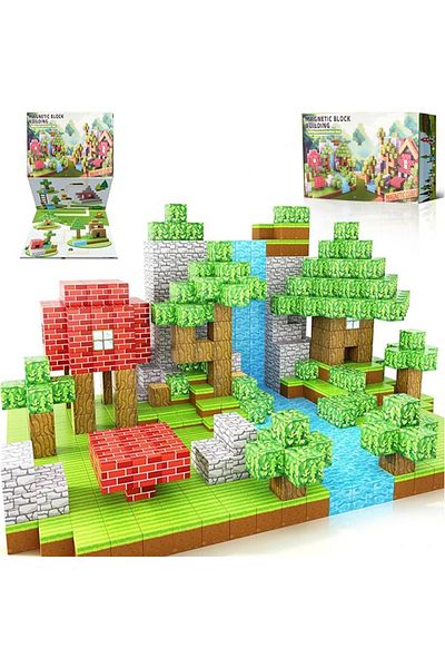 Choice 2.3cm 100pcs Magnetic Blocks - Build Mine Magnet World Set For Boys & Girls Age 3 , Creative Kids Ga