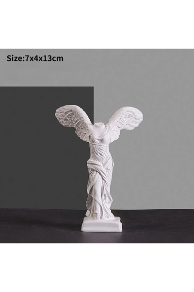 Choice Small Greek Victory Goddess Statue Angel Wing Art Statue Decoration Ho...