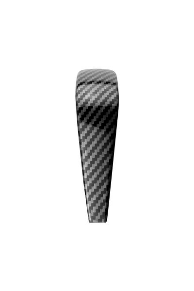 Choice Carbon Fiber Black Abs Carbon Fiber Car Gear Head Shift Knob Cover Trim Sticker For Bmw 3 Series E91