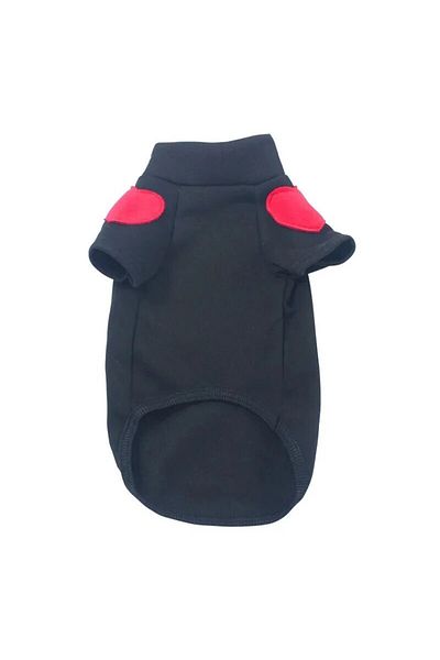 Choice M Black Winter Warm Pet Clothes Love Sweater Pet Dog Cat For Taddy Puppy Medium Dog Teddy Yorkshire