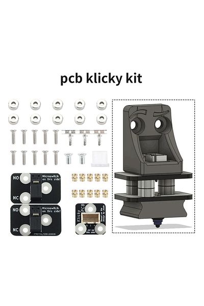 Choice FYSETC PCB Klicky Kit 3D Printer Auto D2F-01/D2F-01L/D2HW-A201D Z Auto Leveling kits for Voron Kl...