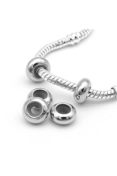 Choice خرزات مشابك تثبيت فضية اللون من الفولاذ المقاوم للصدأ، 10 قطع/مجموعة، ...