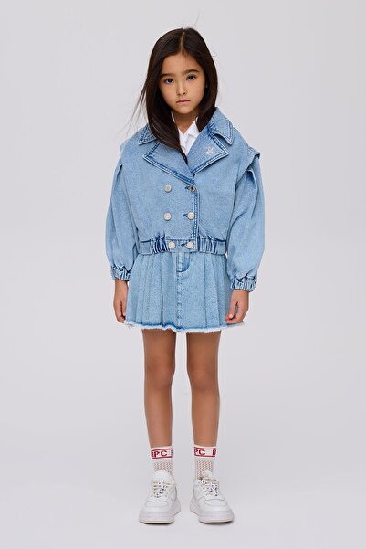 Beverly Hills Polo Club BG Store Kız Çocuk Denim Ceket