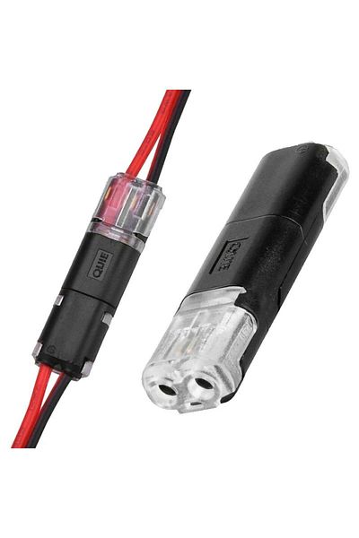 Choice Cable Snap Connector 10 Pcs 2pin Pluggable Wire Connector Quick Splice Electrical Cable Crimp Termin
