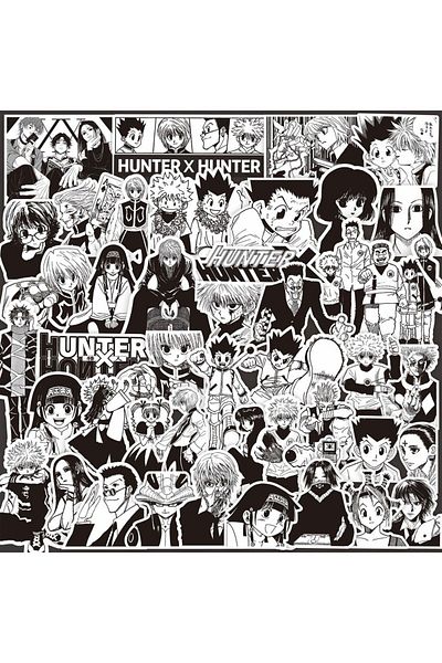 Choice Dmtz747-70pcs 70pcs Black And White Anime Hunter×hunter Graffiti Stickers Decals Kids Toys Phone Cas
