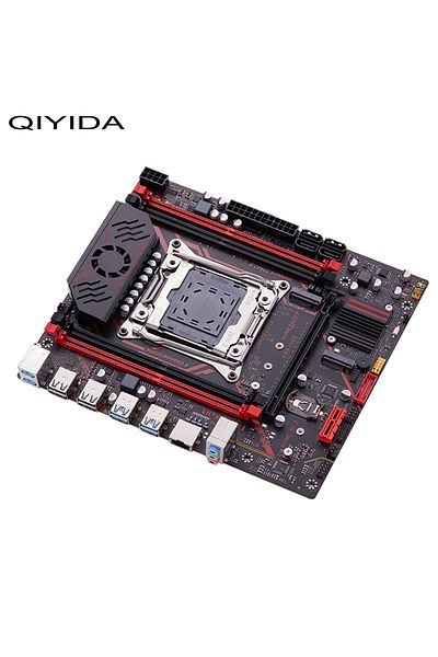 Choice مجموعة اللوحة الأم Qiyida X99 LGA2011 3 Xeon E5 2680 V4 2*8GB 16GB DDR4 3200Mhz 4 قنوات NVME USB3...