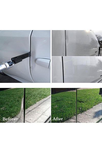 Choice PDR Tool Repair Hook Car Door And Fender Edge Dent Paintless Removal Tabs Fits In Any Slide Hamme...