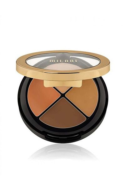 MILANI Milani Multi-Use Concealer, Corrector, Highlighter Kit, 04 Dark to Deep