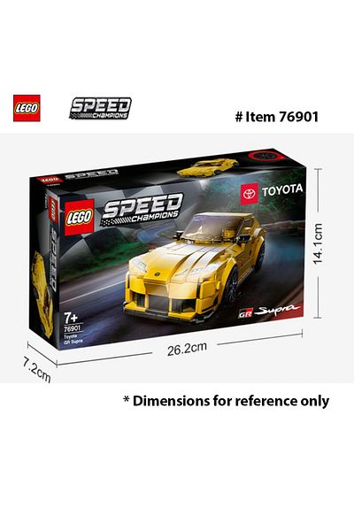 Choice 76901 Lego 76901speed Champions Toyota gr Supra Collectible Sports Car Toy Building Set With Racing