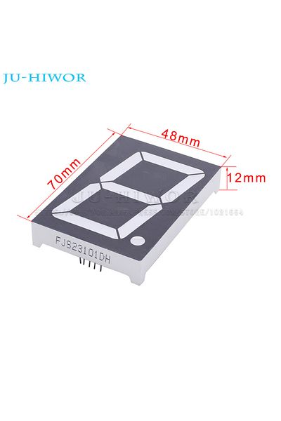 Choice 2.3inch C-c 2pcs 2.3 Inch 1 Bit 7 Segment Red Led Display 10pins 23101dh 23011ch Share Common Anode