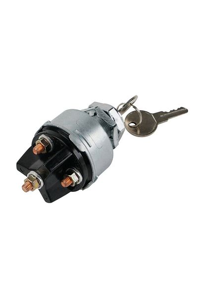 Choice 12V Universal Auto Car Boat Ignition Starter Switch 4 Position w/ 2 Keys On Off for Tractor Tunin...