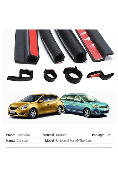 Choice Car Door Seal Strip Auto Rubber Door Sealing Strips Car Door Protector Door Guard Noise Insulatio...
