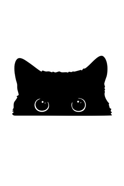 Choice ملصق سيارة لطيف مقاس 15 × 9 سم أسود 15 × 9 سم، إكسسوارات قطة فقيرة تسر...