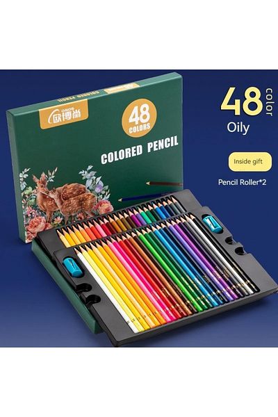 Choice 48 Color Oily 48/72/120/150/200 Colors Professional Colored Oil Pencils Lead Watercolor Drawing Penc