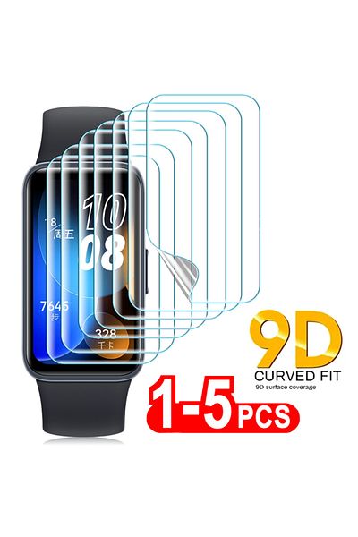 Choice Huawei Band 7 5pcs HD Soft Protective watch film For Huawei Band 8 7 6 Pro Quality Full Screen Prote