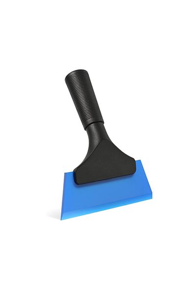 Choice Blue 1pc Clean Scraper Shovel Rubber Window Tint Squeegee Water Blade Wiper Glass Handy Car Wash Cle
