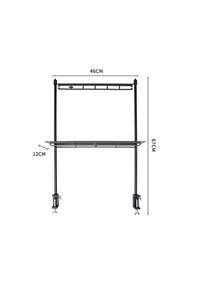 Choice رف تخزين تخييم خفيف الوزن من TARKA عالي الجودة مصنوع من سبائك الألومني...