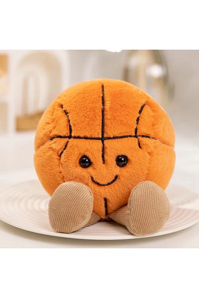 Choice Cute Basketball Football Tennis Baseball Billiards Plush Toys Soft Stuffed Balls Pillow Players S...