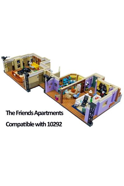 Choice Moc De Vrienden Appartementen Model Bouwstenen Bricks Speelgoed Kids Geschenken 10292 21319