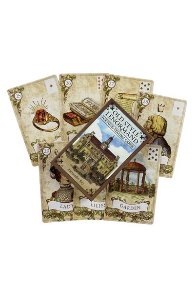 Choice بطاقات أوراكل لينورماند القديمة Ts160 مجموعة بطاقات أوراكل لينورماند لقراءة الطالع من Tarot Divination Deck إصدار English Vision