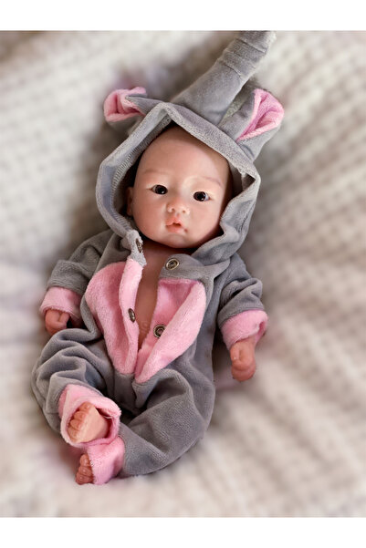 Choice Painted Bald 25CM Silicone Boy Reborn Dolls Full Body Soft Solid Silic...