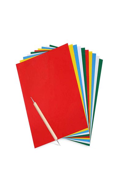 Choice A 10pcs Handmade Embroidery Transfer Paper With Iron Pen Kit For Craft-carbon Water-soluble Tracing.