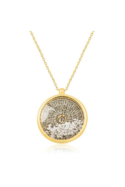 Gumush Gümüş Gold Esmaül Hüsna Kolye