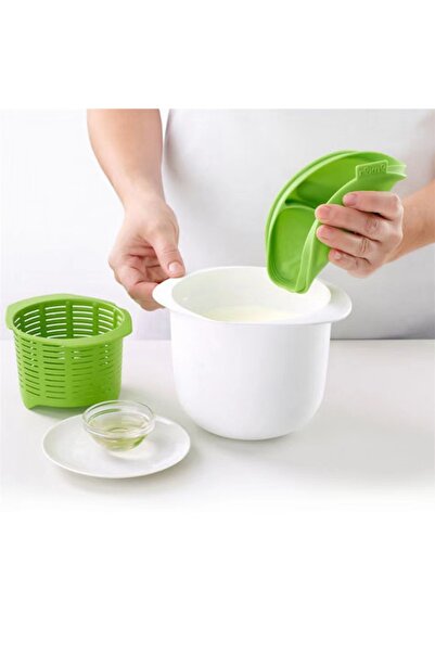 Choice صانعة جبن خضراء قابلة للاستخدام في الميكروويف، صانعة جبن منزلية، مجموع...