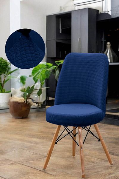 coverbox Husa scaun ovala din lycra elastica elastica lavabila - husa scaun rotunda