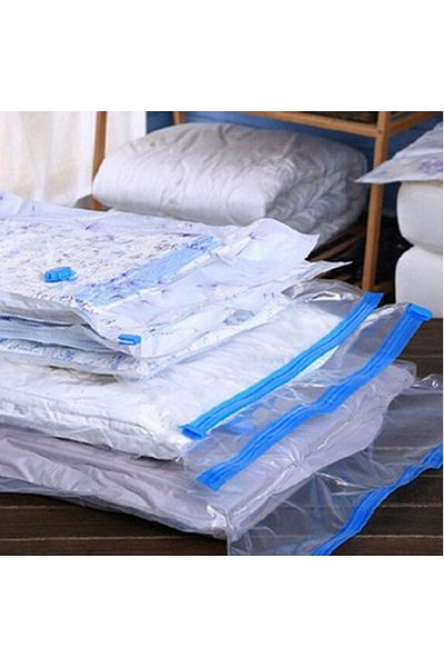 Choice 50x60cm Convenient Vacuum Bag Home Organizer Quilts Clothes Vacuum Storage Sack Waterproof Compressi