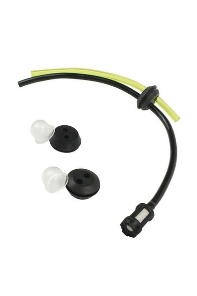 Choice 5 Set Fuel Hose Pipe Filter Primer Kit Grommet Seals Primers Bulbs Strimmer Hedge Cutter Chainsaw...